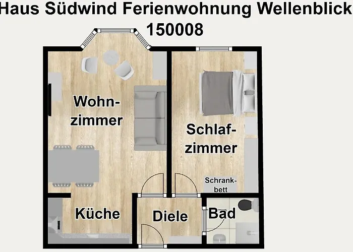 Haus Suedwind Wellenblick *